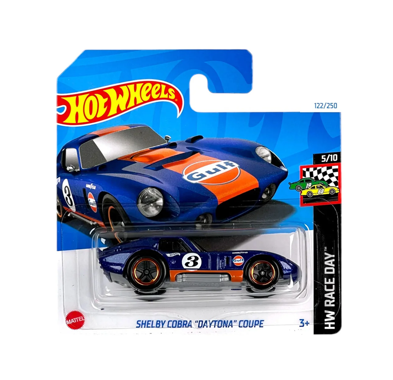 Hot Wheels - Shelby Cobra Daytona Coupe - HW Race Day 5/10 - Scala 1/64 Circa