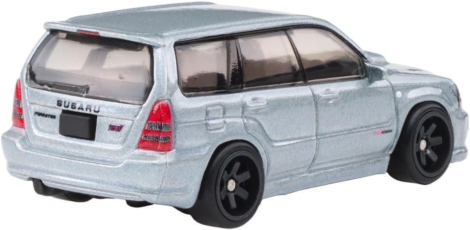 Hot Wheels Premium - Subaru Forester STI Silver Fast Wagons Series - Series Car Culture - Scala 1/64 - Image 3