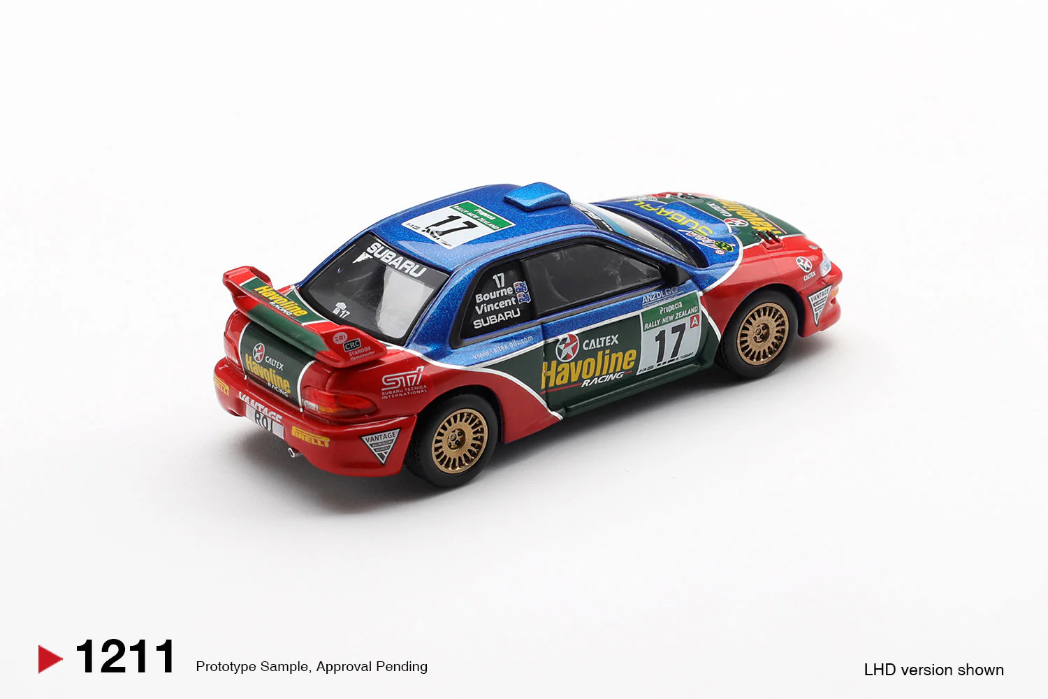 [PRE-ORDER] - Mini GT - Subaru Impreza WRC98 #17 Rally New Zealand 2000 - Scala 1/64 MGT01211-L - Image 2