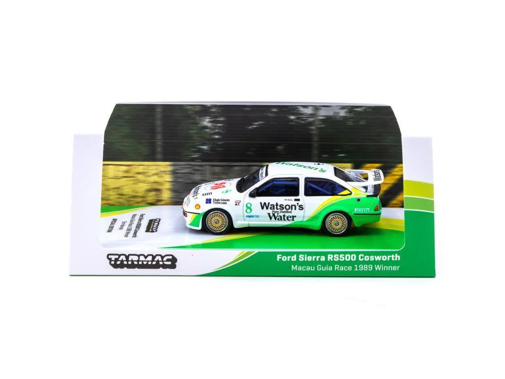 Tarmac Works - Ford Sierra RS500 Coswort Macau Guia Race 1989 Winner Tim Harvey - Scala 1/64 T64-058-89MGP08 - Image 4