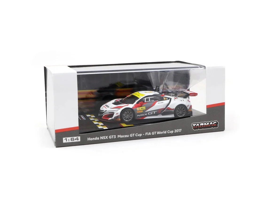 Tarmac Works - Honda NSX GT3 Macau GT Cup FIA GT World Cup 2017 - Scala 1/64 T64-028-17MGT84 - Image 4