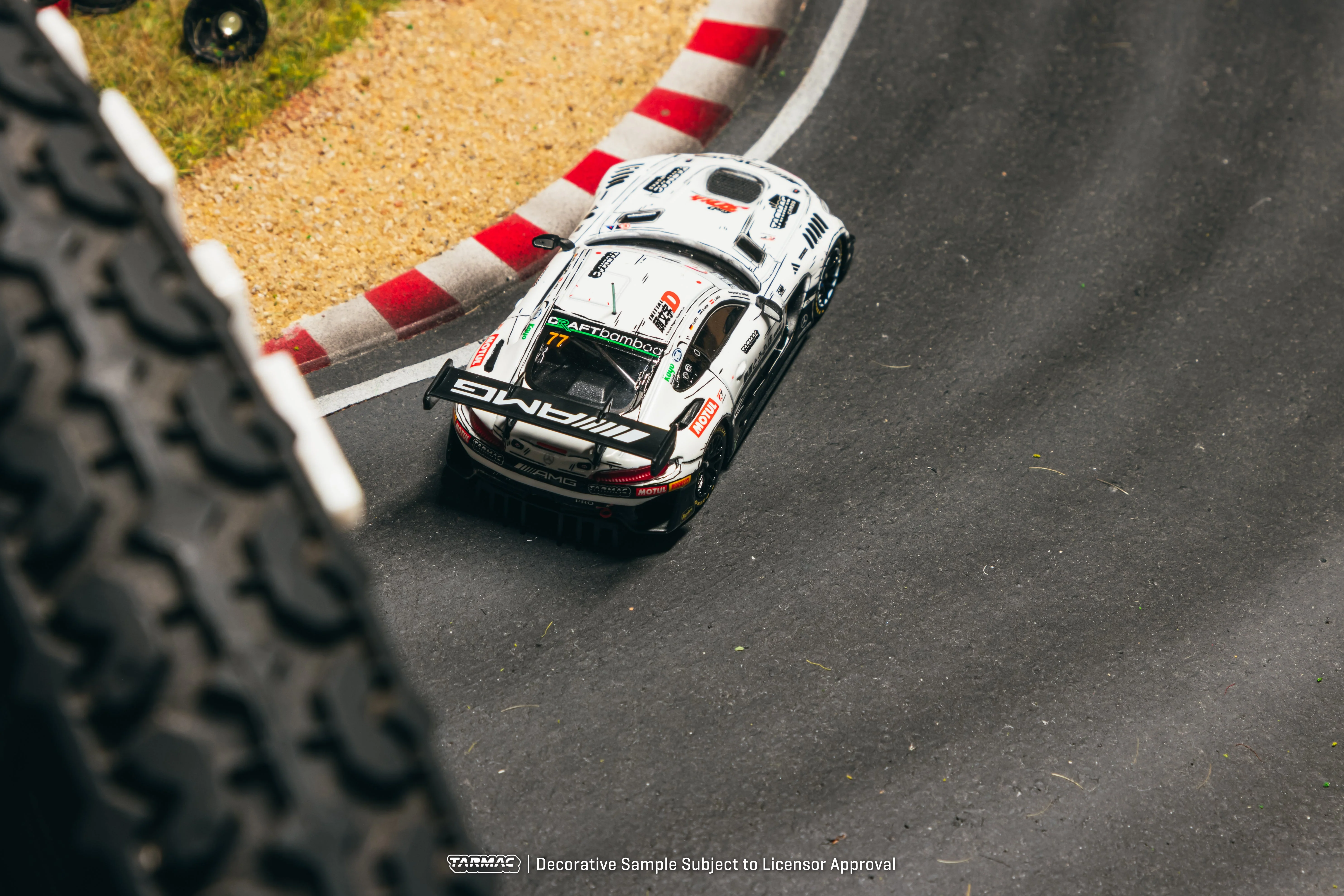 [PRE-ORDER] Tarmac Works - Mercedes-AMG GT3 Craft-Bamboo Racing Bathurst 12h 2026 - HOBBY64 - Scala 1/64 T64-062-26BH77 - Image 5