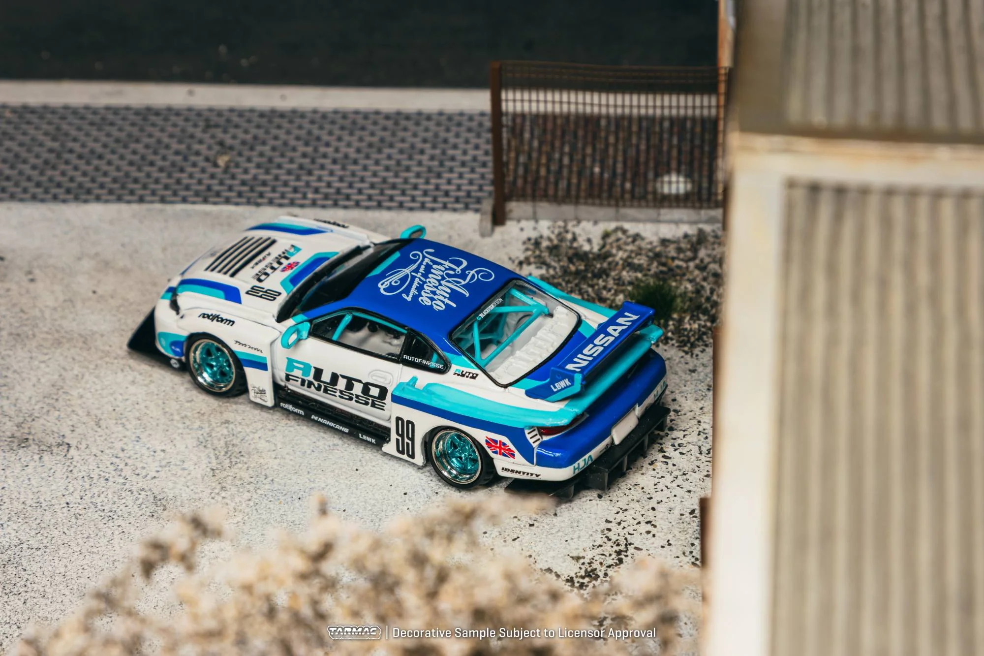 [PRE-ORDER] Tarmac Works - Nissan Silvia (R34) LB Super Silhouette AUTO FINESSE 2025 - HOBBY64 - Scala 1/64 T64-091-AF - Image 3
