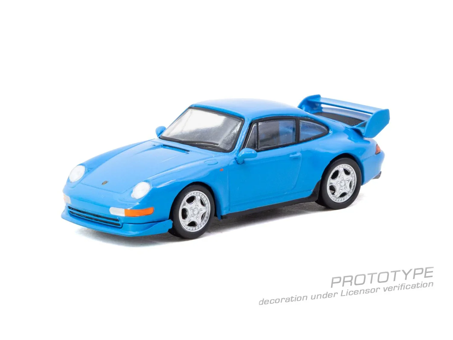 [PRE-ORDER] Tarmac Works - Porsche 911 (993) RS Club Sport Riviera Blue - COLLAB64 - Scala 1/64 T64S-021-RB - Image 2