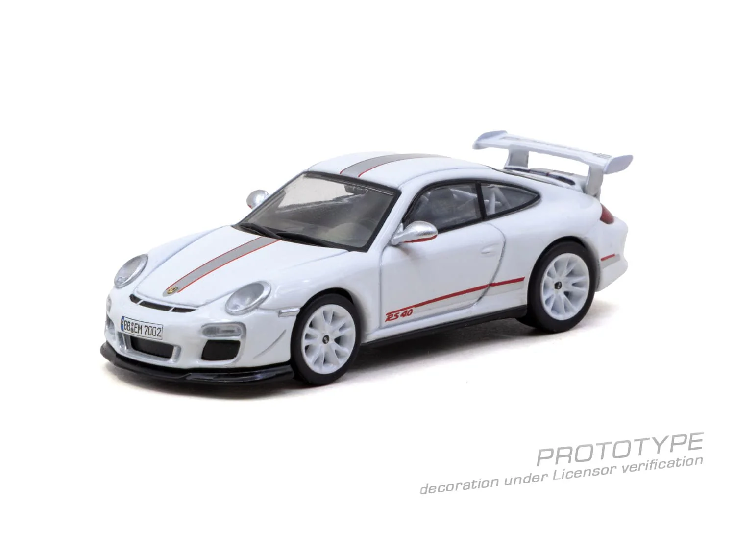 [PRE-ORDER] Tarmac Works - Porsche 911 (997) GT3 RS 2023 White - GLOBAL64 - Scala 1/64 T64G-091-WH - Image 2