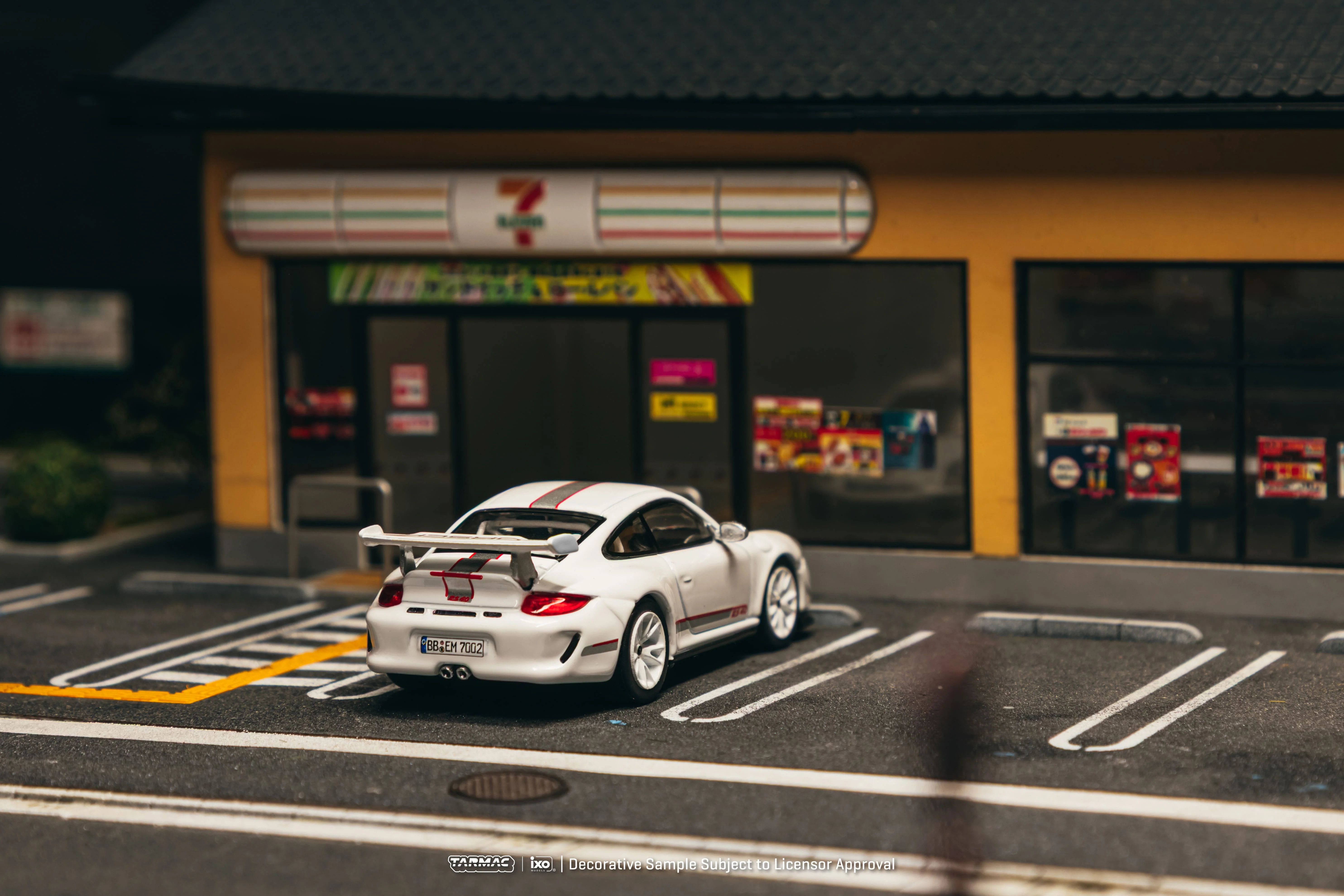 [PRE-ORDER] Tarmac Works - Porsche 911 (997) GT3 RS 2023 White - GLOBAL64 - Scala 1/64 T64G-091-WH - Image 3