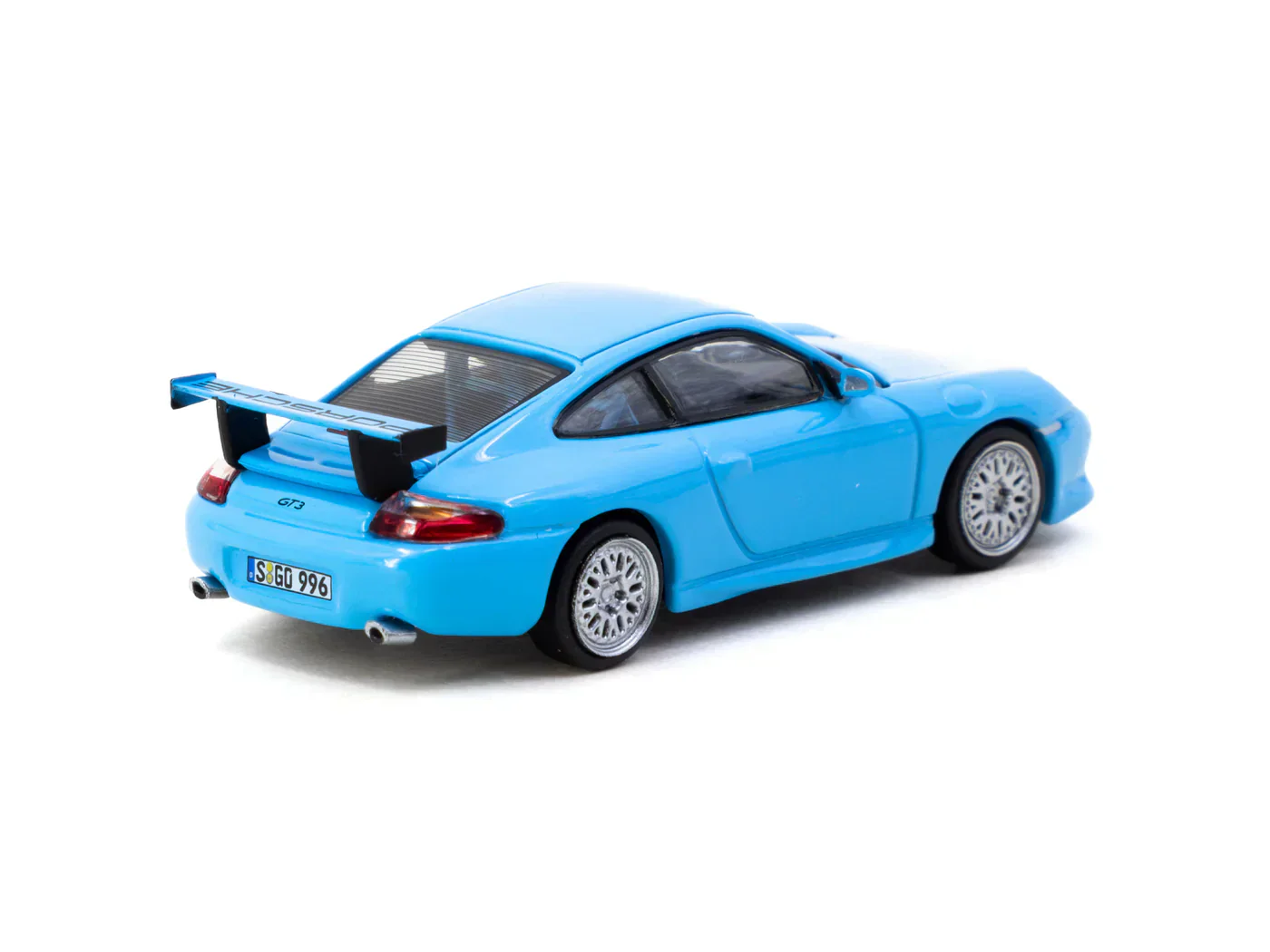 Tarmac Works - Porsche 911 Gt3 (996) Light Blue - GLOBAL64 - Scala 1/64 T64G-069-BL - Image 3