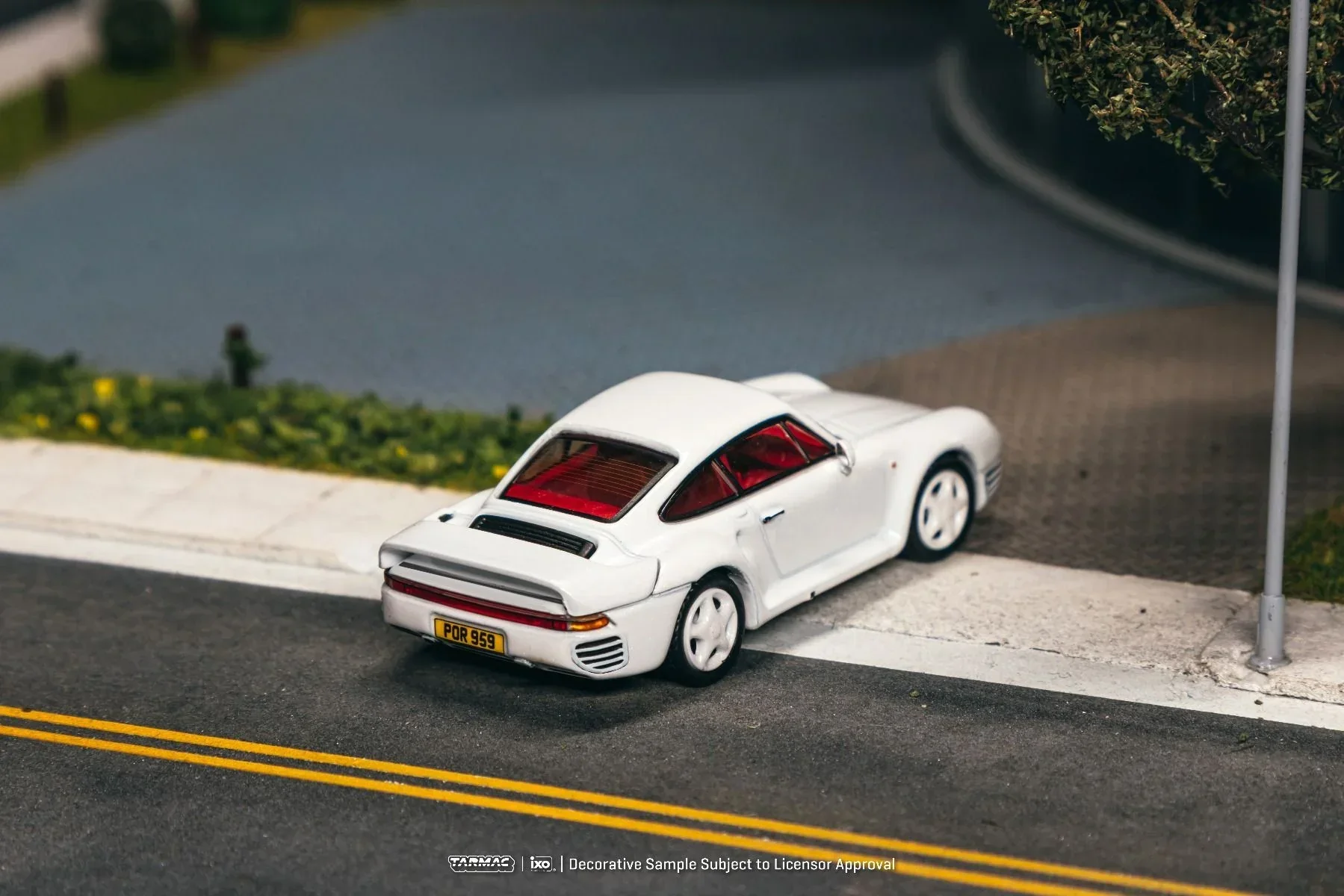 [PRE-ORDER] Tarmac Works - Porsche 959 White 1989 (Tarmac Cards Combo Set) - GLOBAL64 - Scala 1/64 T64G-068-WH - Image 4