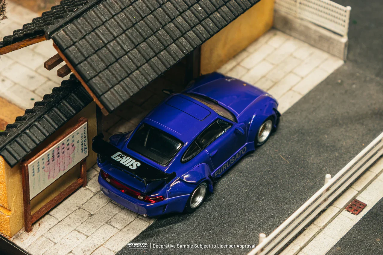 [PRE-ORDER] - Tarmac Works - Porsche RWB 993 Furusato Purple 2024 - HOBBY64 - Scala 1/64 T64-TL017-FU - Image 4
