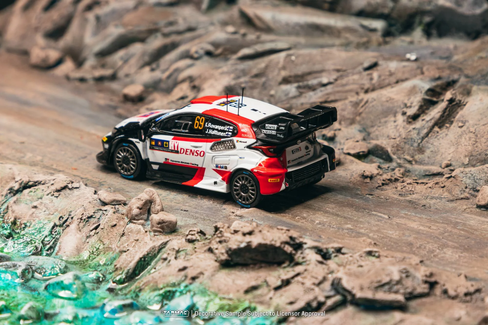 [PRE-ORDER] Tarmac Works - Toyota GR YARIS Rally1 HYBRID KALLE ROVANPERÄ Central European Rally 2023 WRC - HOBBY64 - Scala 1/64 T64-085-23CER69 - Image 6