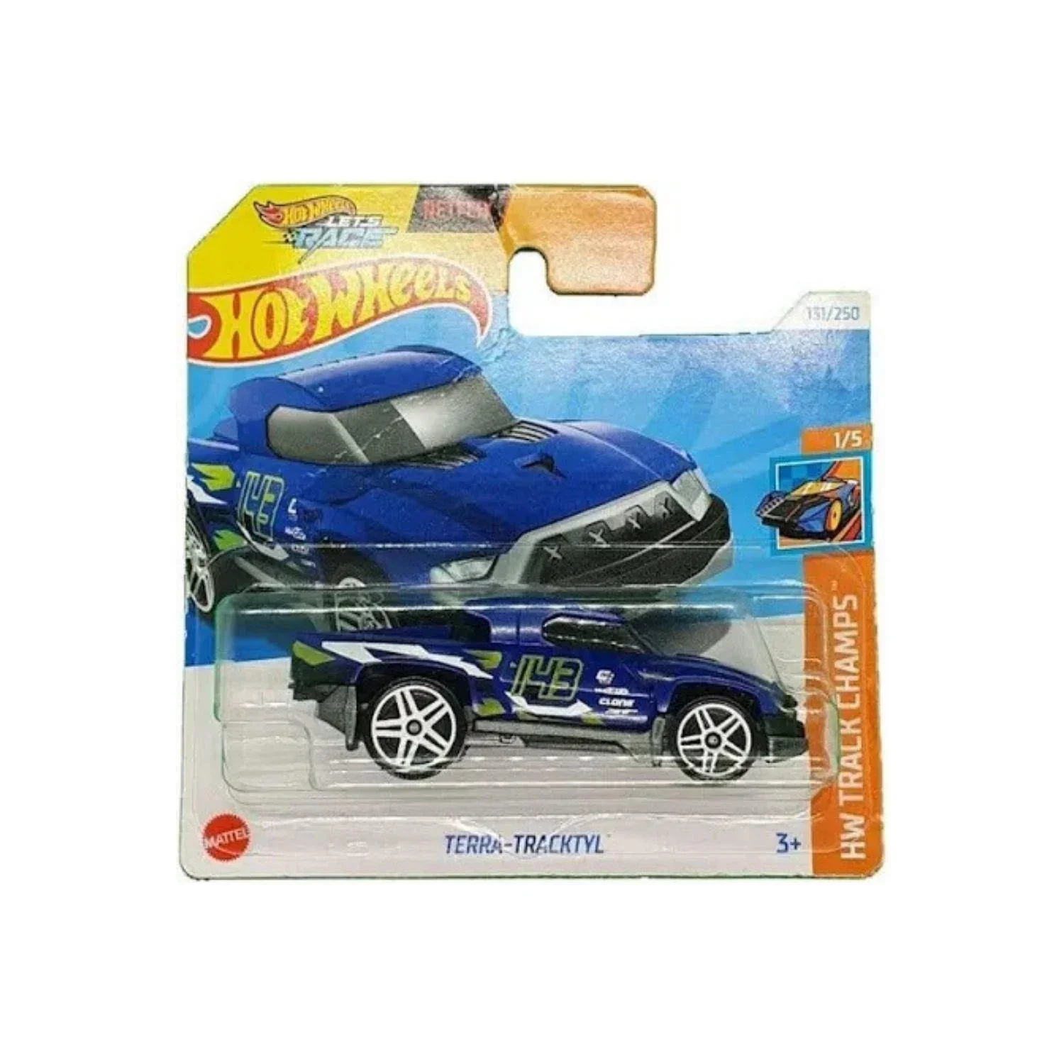 Hot Wheels - Terra-Tracktyl - HW Track Champs 1/5 - Scala 1/64 Circa