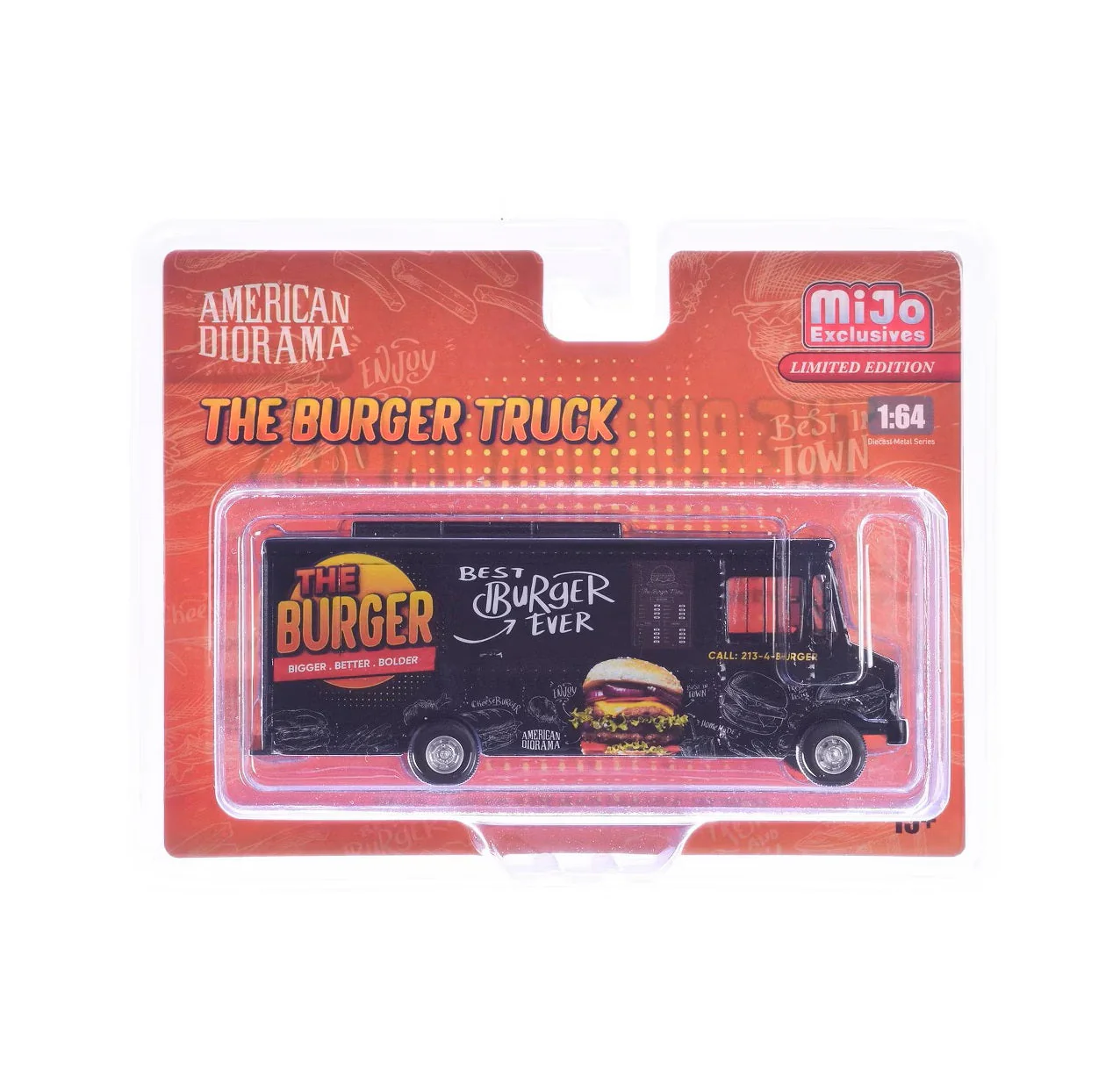 American Diorama - The Burger Truck - MiJo Exclusives - Scala 1/64 AD-70101MJ - Image 3