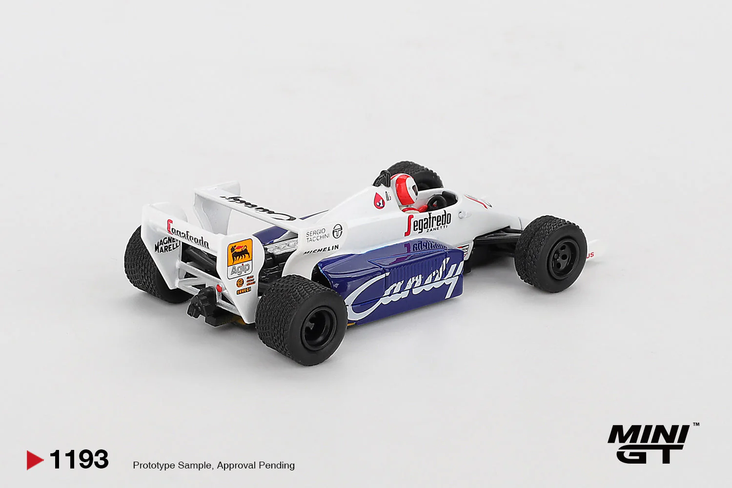 [PRE-ORDER] - Mini GT - Toleman TG184 #20 Johnny Cecotto - 1984 Monaco Grand Prix - Scala 1/64 MGT01193-L - Image 2