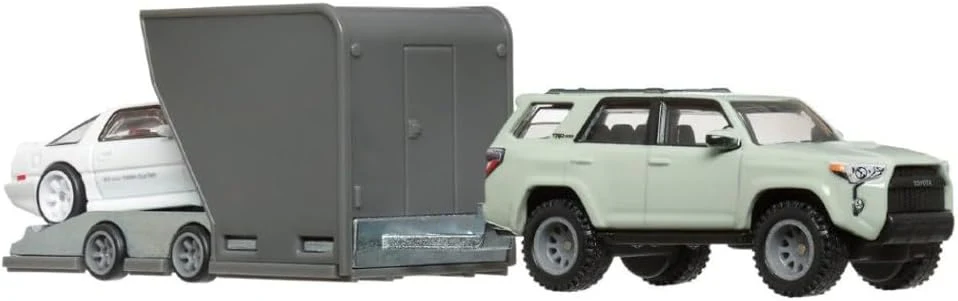 Hot Wheels Premium - Toyota ‘18 4Runner and Toyota ‘89 Supra - Series Car Culture Team Transport - Scala 1/64 - Image 5