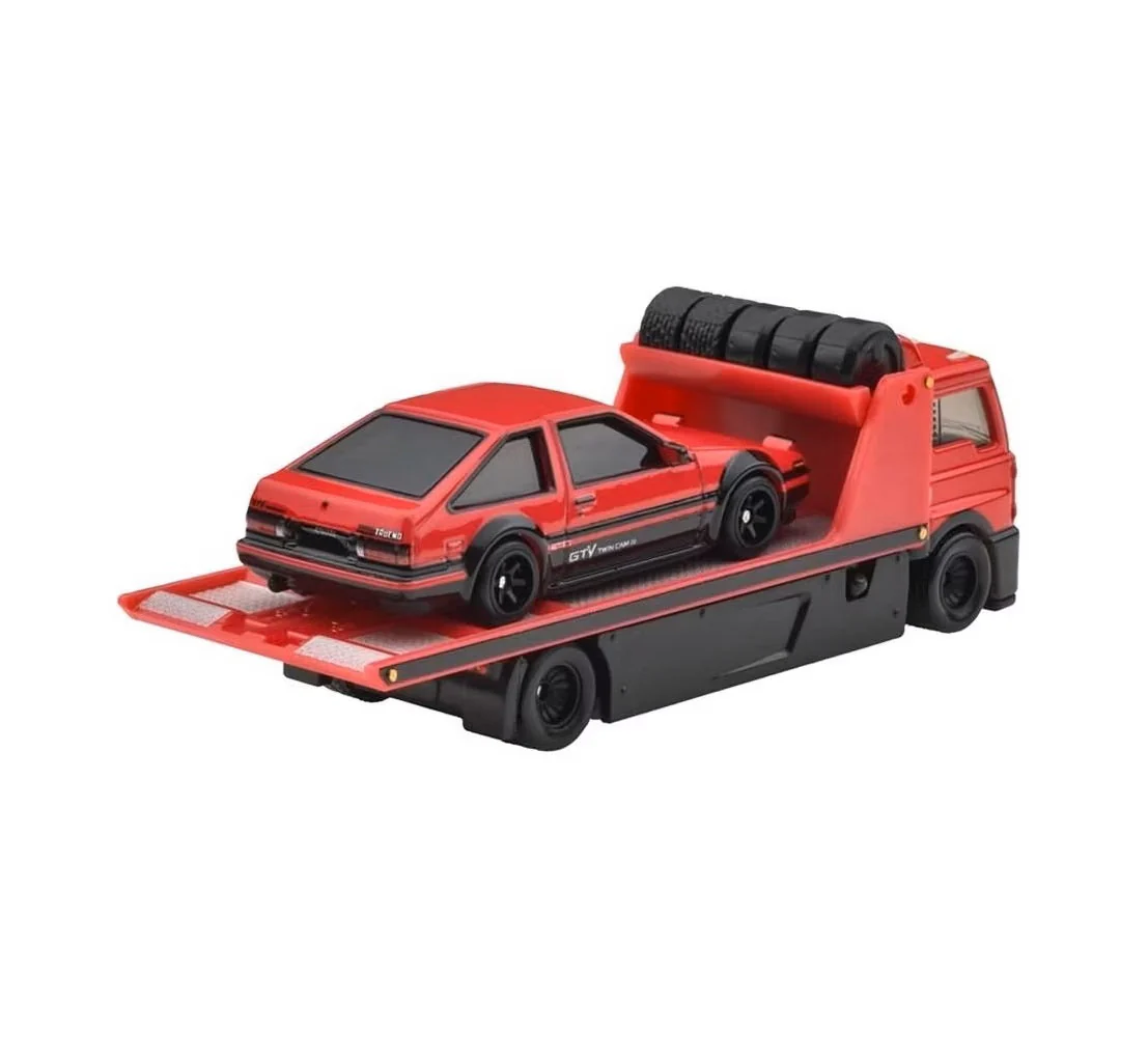 Hot Wheels Premium - Toyota AE86 Sprinter Trueno + Fleet Street - Series Car Culture Team Transport - Hot Wheels Premium - Scala 1/64 - Image 2