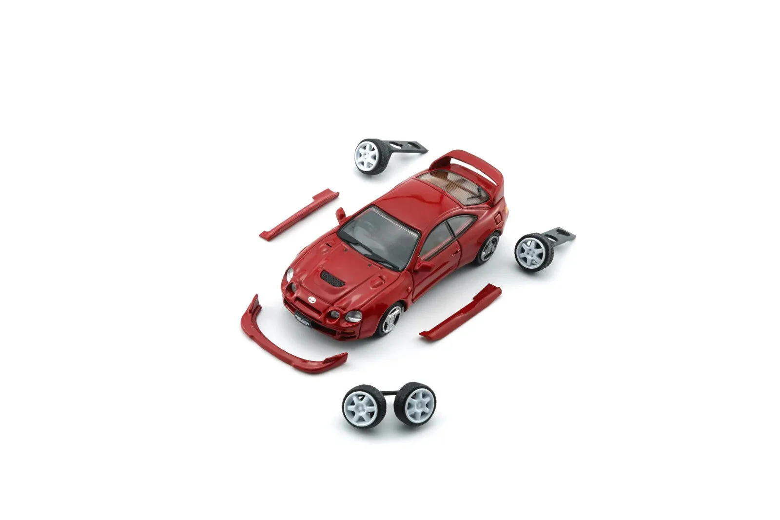 BM Creations - Toyota Celica ST205 1999 GT-Four Red RHD - Scala 1/64 64B0417 - Image 3