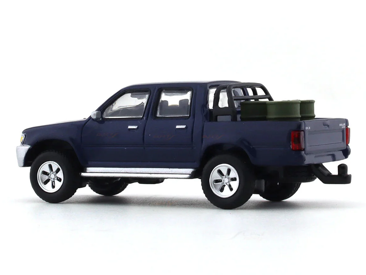 JKM Toyota Hilux 1993 Blue - Scala 1/64 - Image 3