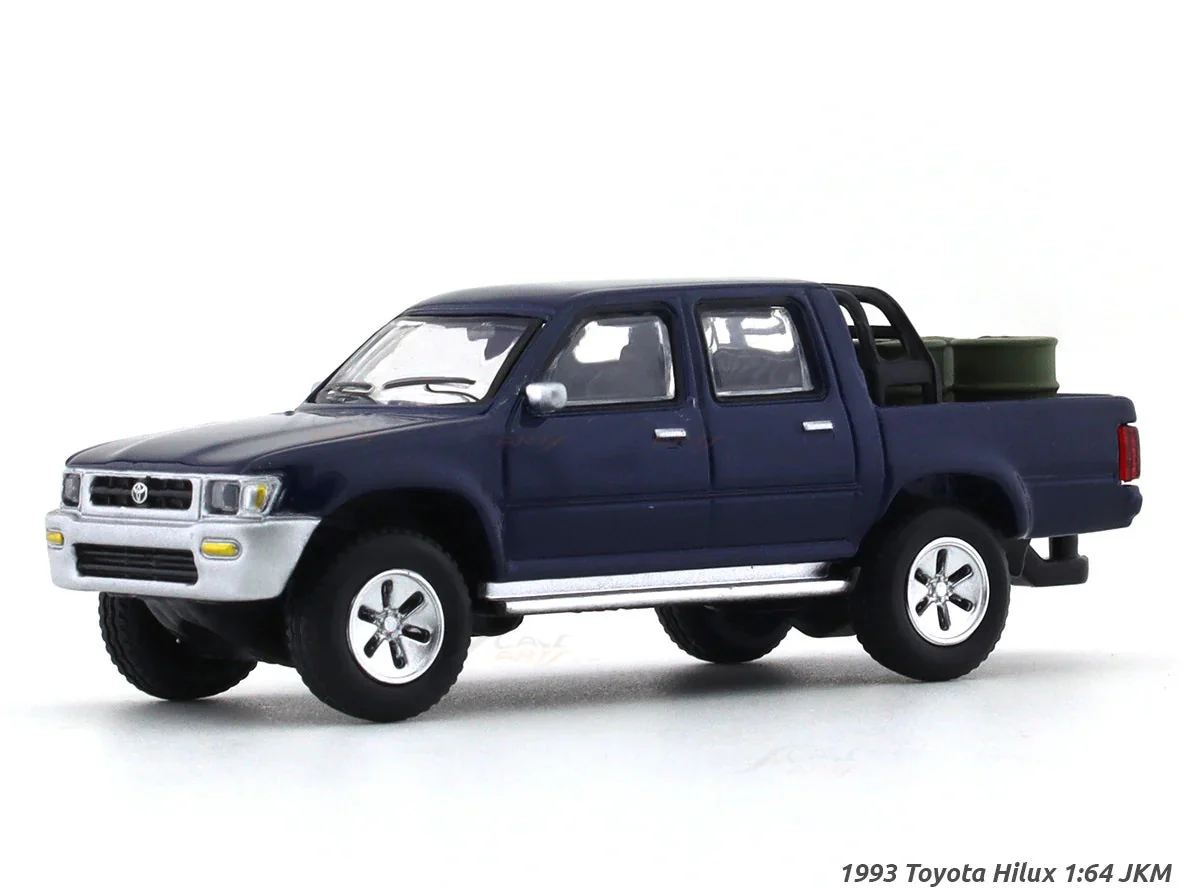 JKM Toyota Hilux 1993 Blue - Scala 1/64 - Image 5