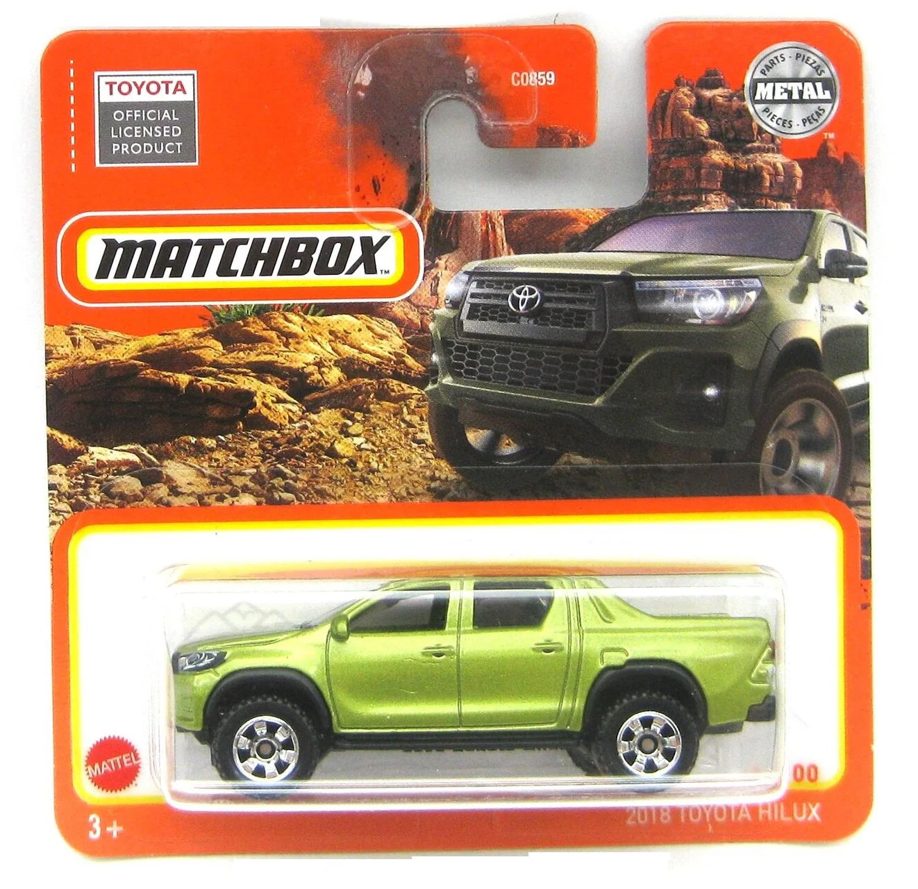 Matchbox - Toyota Hilux 2018 Metallic Green #40 - Matchbox - Scala 1/64 Circa