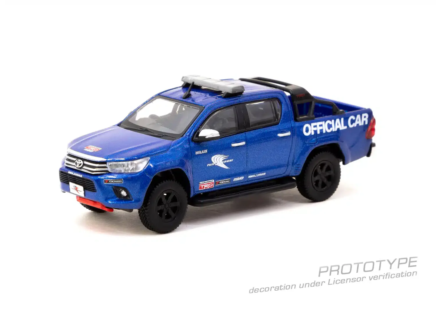 Tarmac Works - Toyota Hilux Fuji Speedway official car - HOBBY64 - Scala 1/64 T64-041-FUJI - Image 2