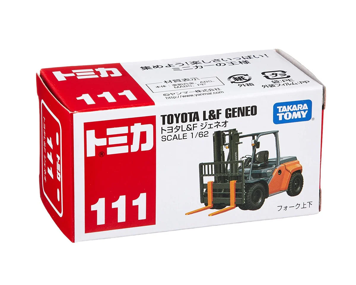 Takara Tomy Tomica - Toyota L & F Jeneo No. 111 - Scala 1/62