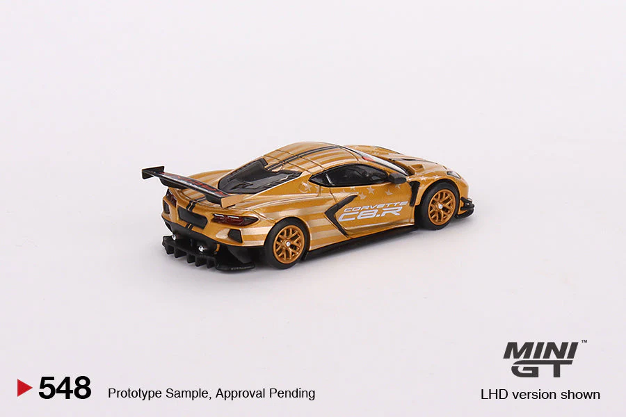 [USA Exclusive] Mini GT - Chevrolet Corvette C8.R Stars & Stripes 2023 MiJo Exclusives - Scala 1/64 MGT00548-MJ - Image 3