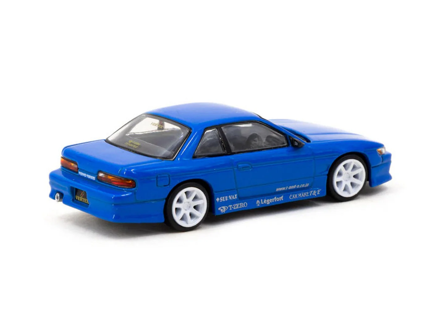 Tarmac Works - VERTEX Nissan Silvia S13 - Scala 1/64 T64G-025-BL - Image 2