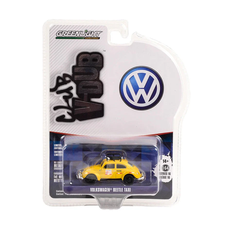 Greenlight - Volkswagen Beetle Taxi Lima Peru Yellow - Club V-Dub - Greenlight - Scala 1/64