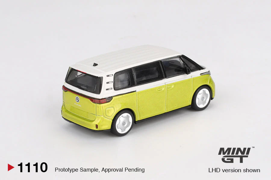 Mini Gt - Volkswagen ID.Buzz Candy White / Pomelo Yellow - Scala 1/64 MGT01110-L - Image 2