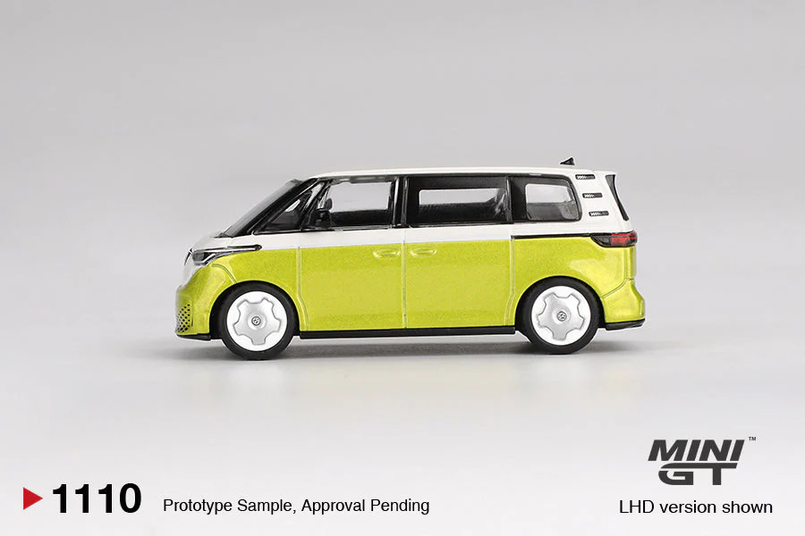 Mini Gt - Volkswagen ID.Buzz Candy White / Pomelo Yellow - Scala 1/64 MGT01110-L - Image 3