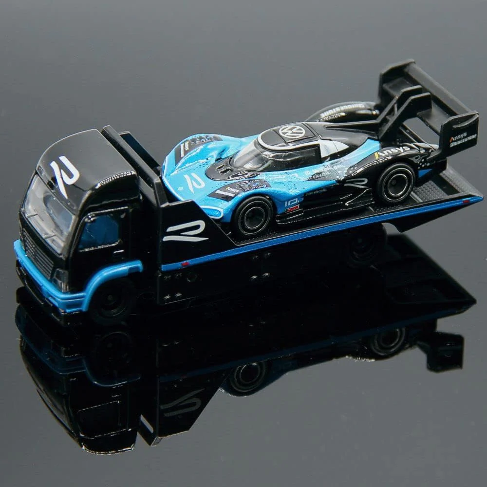 Hot Wheels Premium - Volkswagen ID R and Aero Lift - Series Car Culture Team Transport - Scala 1/64 - Image 2
