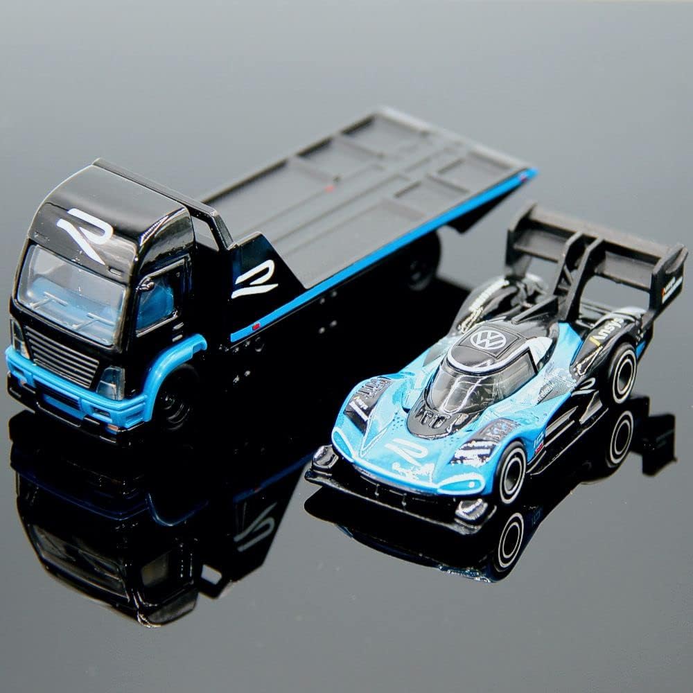 Hot Wheels Premium - Volkswagen ID R and Aero Lift - Series Car Culture Team Transport - Scala 1/64 - Image 3