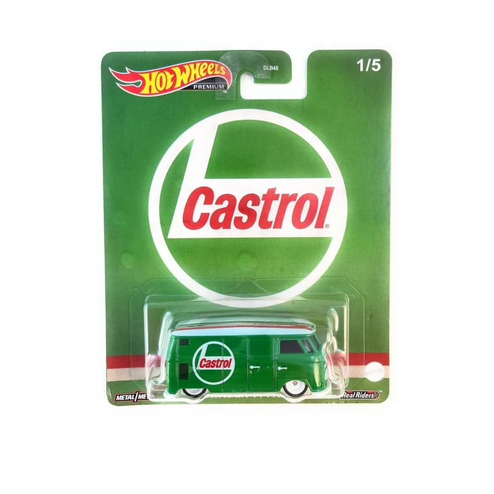 Hot Wheels Premium - Volkswagen T1 Panel Bus (Castrol) - Scala 1/64 - Image 3