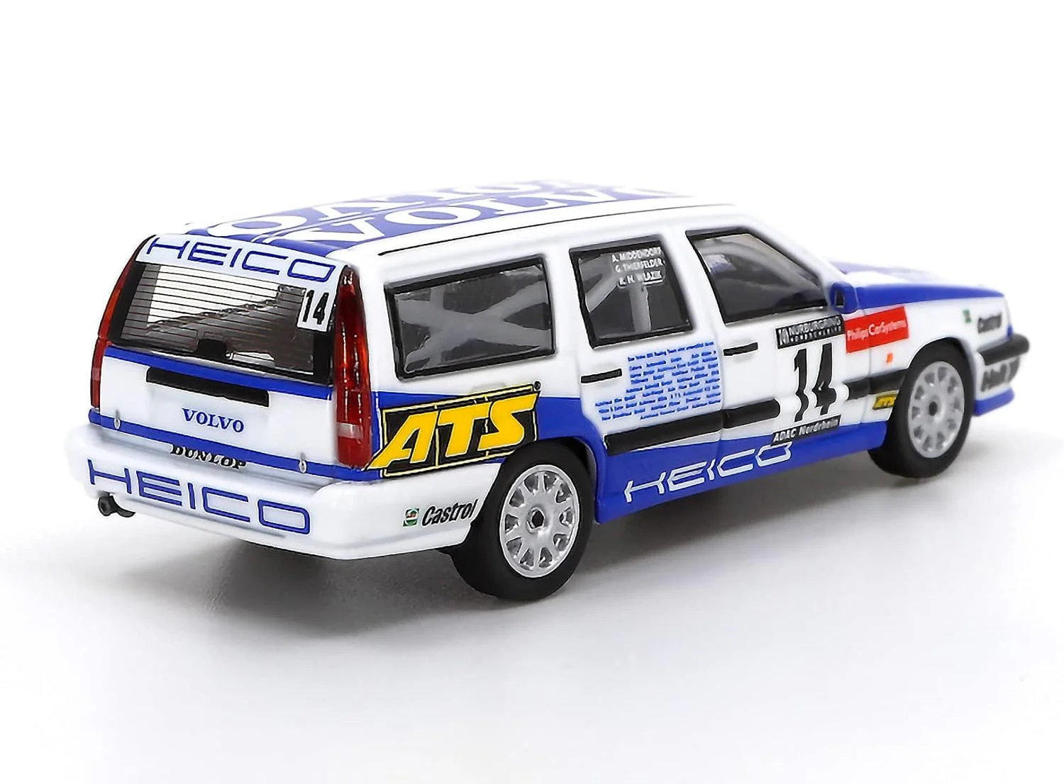 Pop Race - Volvo 850 24h Nurburgring 1996 Heico Motorsport #12 - Scala 1/64 PR64-850-96N2412 - Image 3