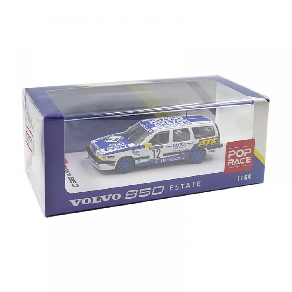 Pop Race - Volvo 850 24h Nurburgring 1996 Heico Motorsport #12 - Scala 1/64 PR64-850-96N2412 - Image 5