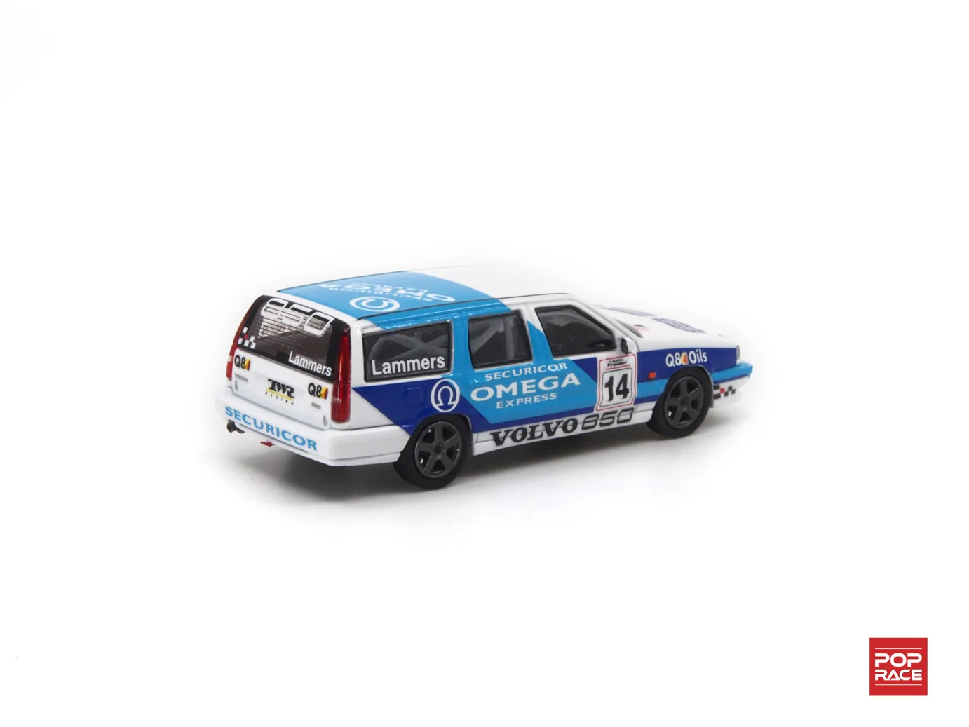 Pop Race - Volvo 850 T5-R Estate BTCC 1994 #14 - Scala 1/64 PR64-850-BTCC14 - Image 3