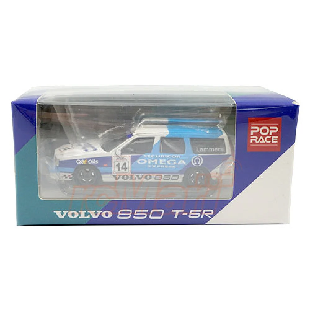 Pop Race - Volvo 850 T5-R Estate BTCC 1994 #14 - Scala 1/64 PR64-850-BTCC14 - Image 4