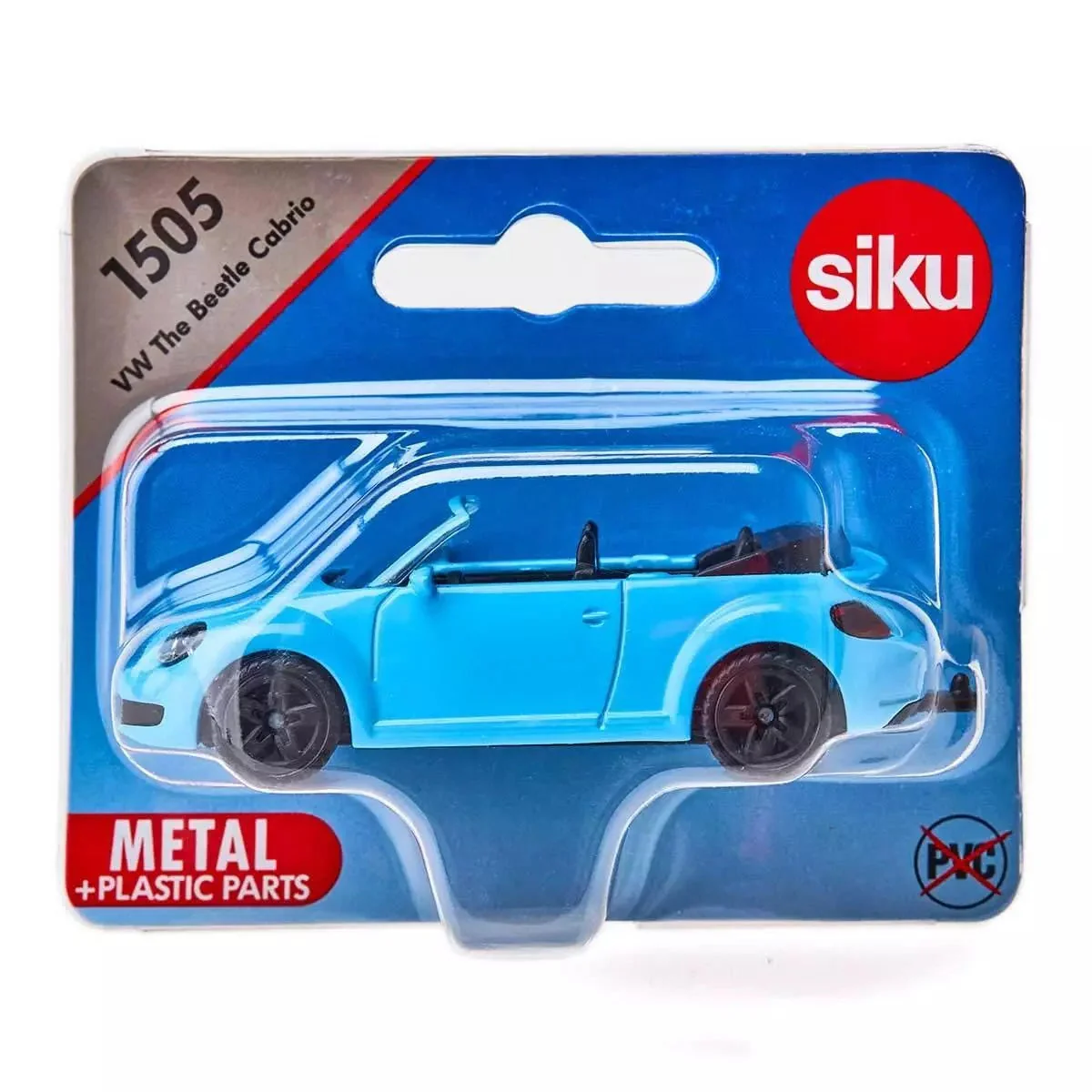 SIKU - VW The beetle Cabrio 1505 - Scala 1/64 Circa - Image 3