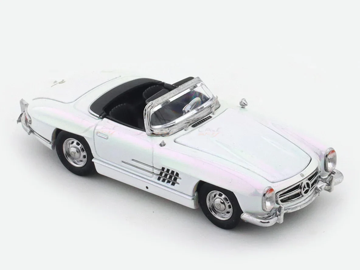YS Models - 1957 Mercedes-Benz 300SL Roadster pearl white - Scala 1/64